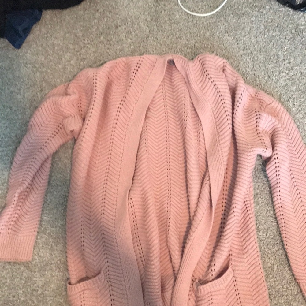 Pale Pink Cardigan
